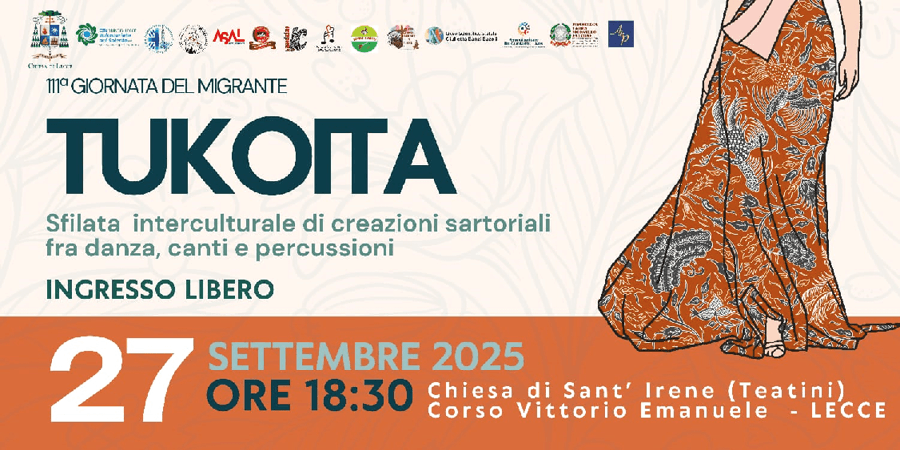 “Tukoita”: a Lecce una serata interculturale tra moda, musica, danza e comunità
